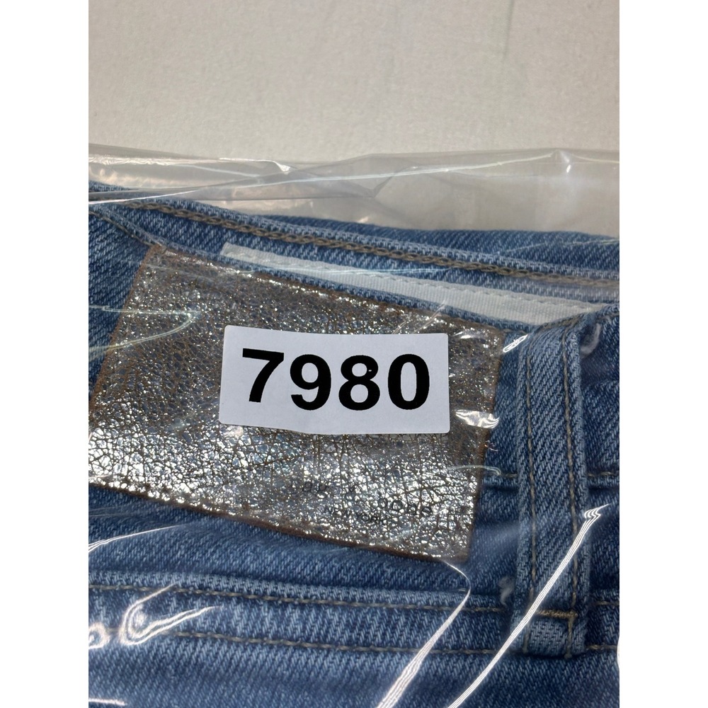 Rag & Bone Peyton Mid-Rise Bootcut Jeans Benson Wash Raw Hem Womens Size 26X27 - Picture 13 of 13